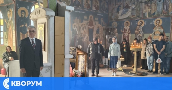 Димитър Трендафилов уважи Архиерейската света литургия в манастир "Покров Богородичен" – Айдемир