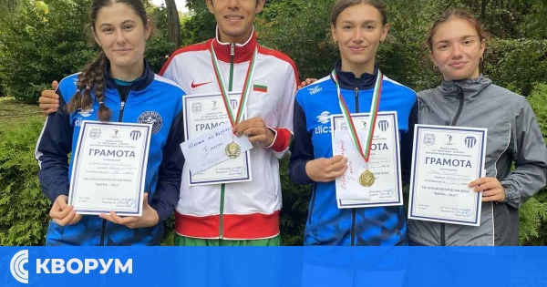 Силистренските атлети от СК "Олимп" с призови класирания на крос "Варна 2025"