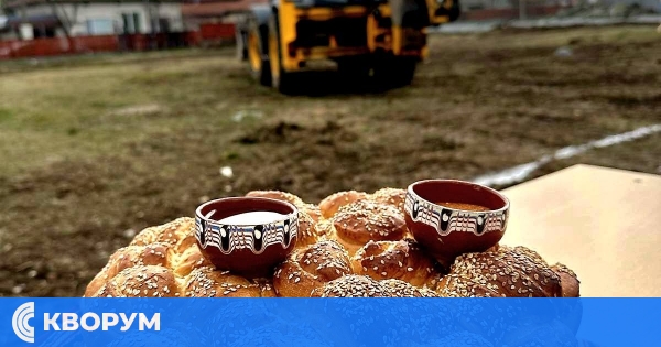 Първа копка на нов физкултурен салон към детската градина в Дулово