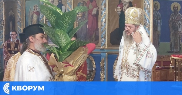 Тържествена служба в катедралния храм на Силистра по повод празника на свети апостол Яков Алфеев