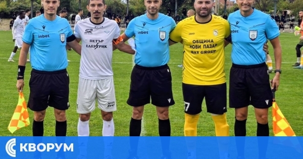 Силистренецът Теодор Петров бе част от съдийския екип на драматичния мач от Купата на България между Ботев (Нови пазар) и Спортист (Своге)