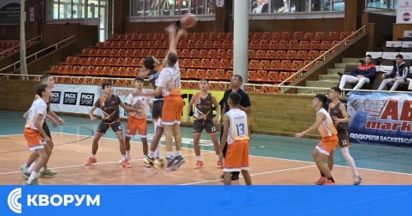 БК "Доростол" стартира сезона с победа и поражение при юношите до 15 години