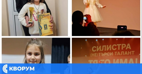 Първокласничката Джулия Петрова от Дулово спечели първа награда в конкурса "Силистра (не) търси талант. Тя го има!"