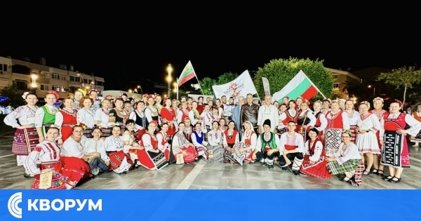 "Хоротропница" представи България блестящо на международния фестивал "Егейско слънце" в Мармарис