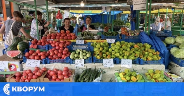 Зеленчуците и основните хранителни стоки поскъпват на борсите у нас