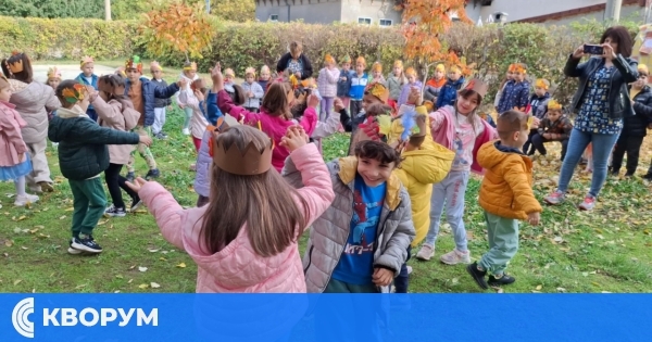 Есенно вълшебство в двора на ДГ "Роза 2"