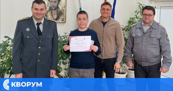 Ученик от СУ "Никола Й. Вапцаров" – Силистра спечели първо място в националния конкурс "С очите си видях бедата"