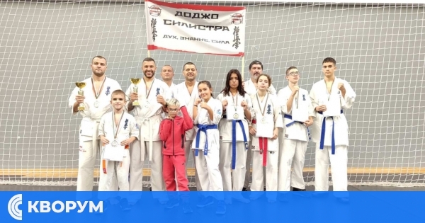 Отлично представяне на Доджо Силистра на Националния турнир "Купа Шумен"