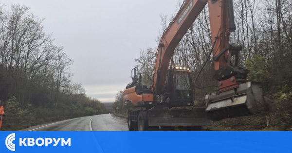 След катастрофата край Богорово: почистиха пътя от кал и наноси
