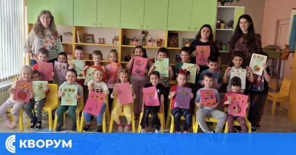 Децата от ДГ "Радост" – Силистра твориха с вдъхновение на Деня на българския художник