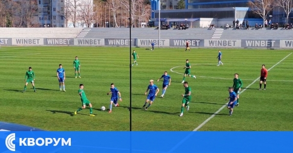 Равенство между Лудогорец III и Доростол в Разград