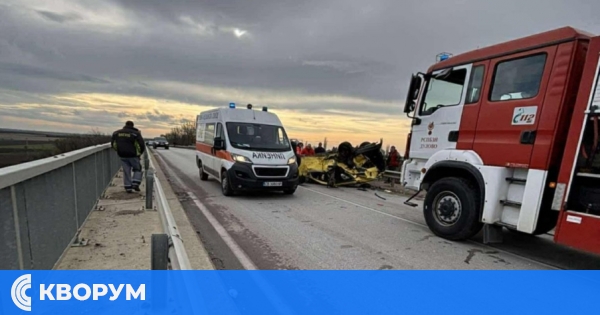 След тежка катастрофа край Дулово: движението по главен път Силистра-Шумен е възстановено