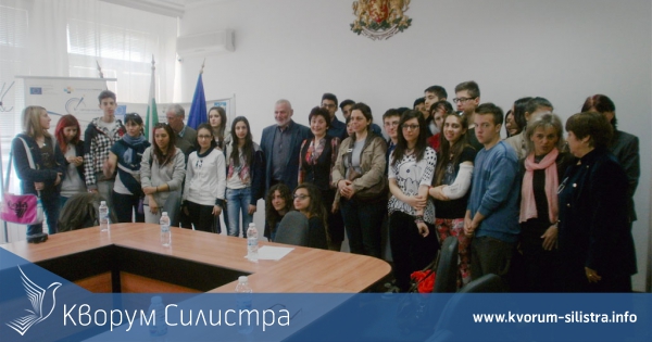 Ученици от Италия гостуваха на община Силистра