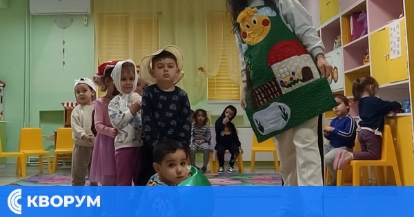 Най-малките актьори на ДГ "Иглика" представиха първата си премиера – "Дядо и ряпа"