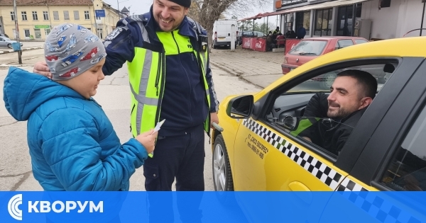 Ученици от СУ "Йордан Йовков" – Тутракан призоваха шофьорите към повече внимание на пътя