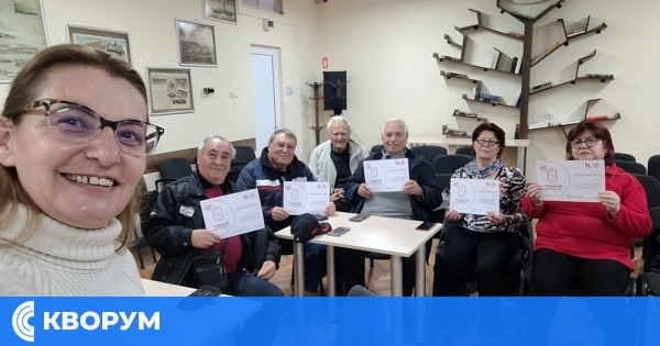 Регионалната библиотека "Партений Павлович" продължава обученията по дигитални умения за хора над 60 години