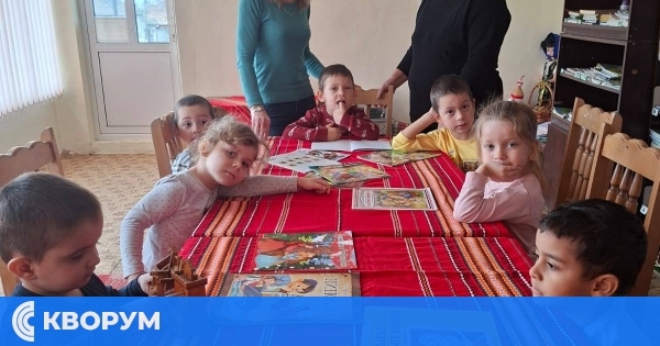 Детска група "Мир" – Калугерене отбеляза Деня на четенето с вълшебно посещение в местната библиотека