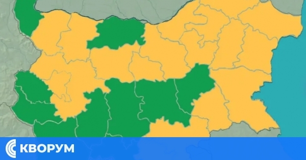 Жълт код за силен вятър в Силистра и още 17 области на 21 ноември – очакват се пориви до 80 км/ч