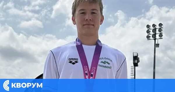 Дарен Кирилов от "Доростол" с нов национален рекорд на 200 м гръб – втори за месец