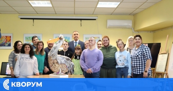 Пеликънът Русчук Сребрийски е вече част от екипа на РИОСВ - Русе