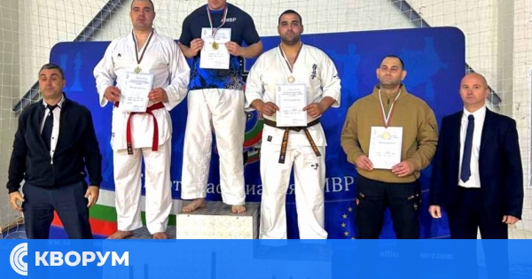 Силистренски граничен полицай с медал от републикански турнир по карате