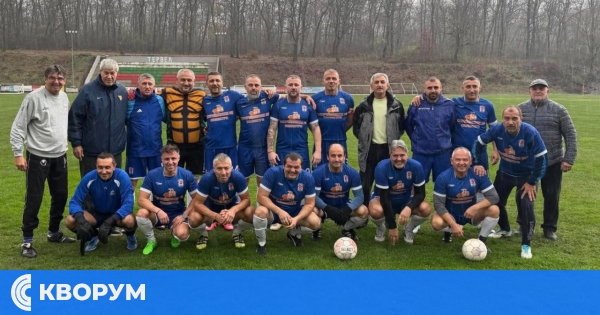 Порой прекрати дербито на ветераните между "Доростол" и "Добруджа" в Тервел при 1:1