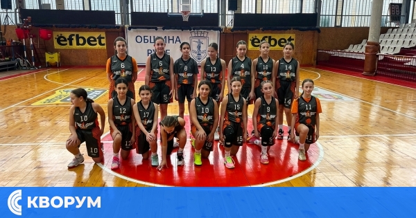 Доростол (момичета до 12 г.) с две убедителни победи в Русе и силно представяне в държавното първенство