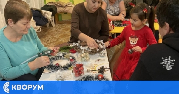 Коледна работилница във филиала на ДГ "Мир" – Айдемир обедини деца и родители в духа на "Силен старт"