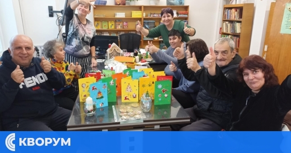 Коледен дух и творчество в два социални центъра в Айдемир
