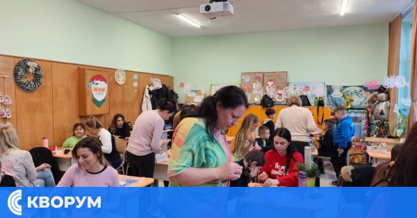 Коледна работилничка обедини родители и ученици от втори клас в ОУ "Отец Паисий" – Силистра