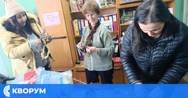 Коледна работилница събра деца и родители в НЧ "Светлина" – село Смилец