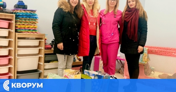 ДГ "Полет" зарадва малките пациенти в Детското отделение на МБАЛ – Тутракан с жест на доброта