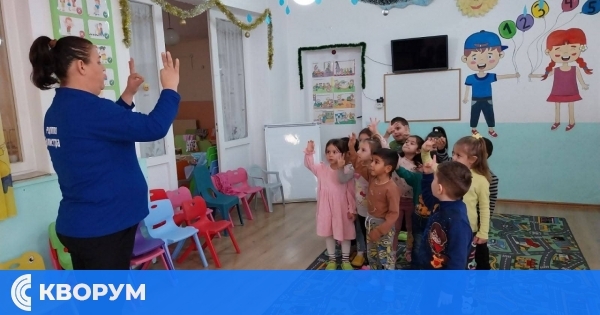 Логопедично занятие за развитие на речта се проведе в ДГ "Здравец" – Чернолик
