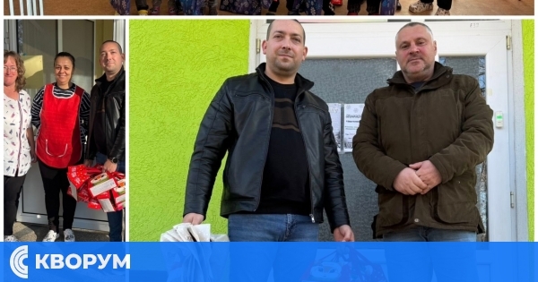 Дарение за коледните празници зарадва деца в три населени места от община Силистра