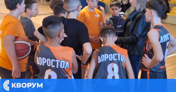 БК "Доростол" с натрупан опит и силни уроци след срещите при момчетата до 13 години