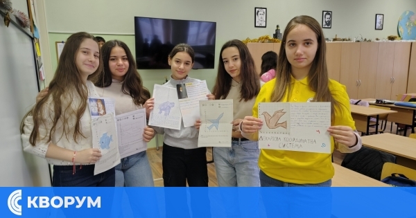 Ученици от 6. клас в Силистра показаха, че математиката може да бъде изкуство