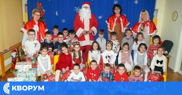 Дядо Коледа донесе радост и вълшебство в ДГ "Ян Бибиян" – Силистра