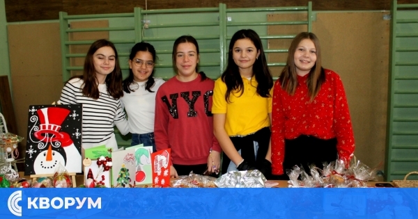 Родители и ученици обединиха усилия за успешен Коледен базар в силистренско училище