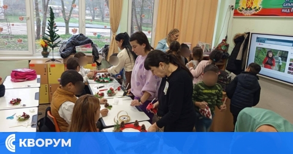 Празнични работилници "ЗОВ 2" внесоха коледен дух в училища и детски градини в община Кайнарджа