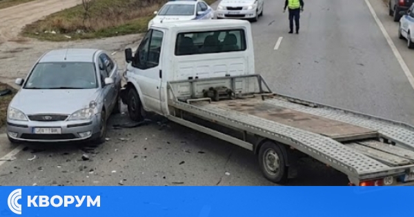 Катастрофа на главен път Русе – Варна край Цар Калоян