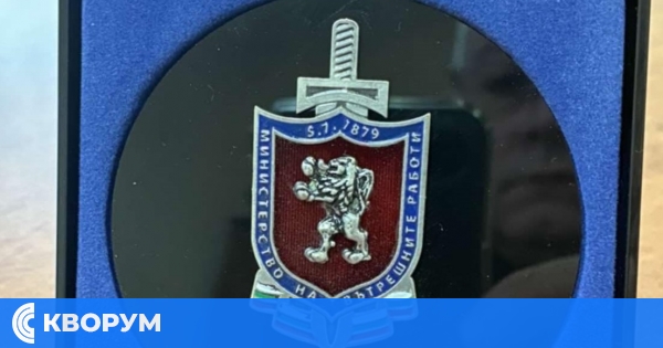 Директорът на Пожарната в Силистра награден с най-високото професионално отличие