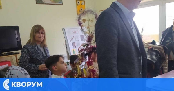 Деца от ДГ "Еделвайс" – Средище с празнично посещение в Дневния център по проект "Силен старт"