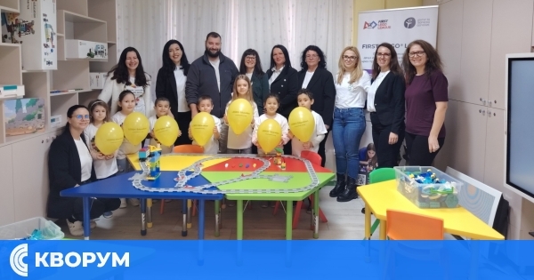 ДГ "Иглика" е първата детска градина в област Силистра със STEM център