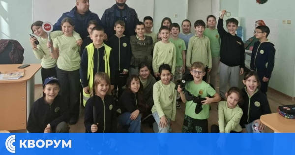 "Моят свят" оживя в Силистра с гостуване на истински полицаи