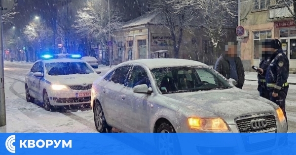 50-годишен с "Ауди" арестуван в Силистра за шофиране с 1.42 промила