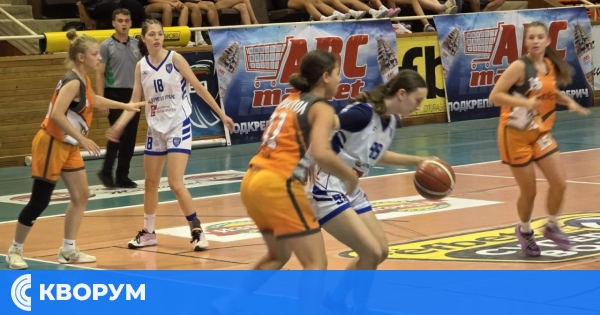 Четири мача днес в Силистра от държавното първенство по баскетбол за девойки U16