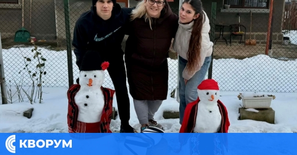 Днес е последният ден за гласуване в семейния конкурс "Най-красив снежен човек в Тутракан"
