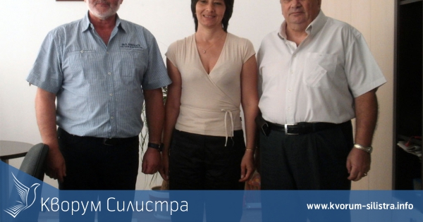 Кметът на Община Силистра д-р Юлиян Найденов се срещна с Почетния консул на Република Армения г-н Ехиязар Узунян