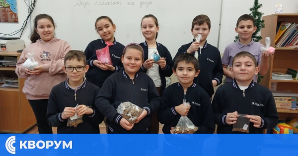 Ученици от СУ "Васил Левски" – Дулово се включиха в кампанията "Жълти стотинки"