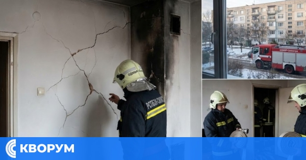 Самозапалил се комин напука стена в апартамент в Силистра